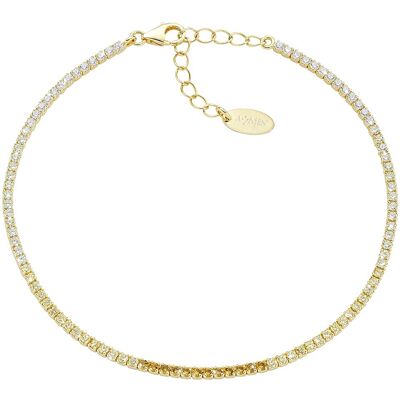 Amen Bracciale Tennis Unisex Argento 925 Gioiello Tennis Mania BT1DEGGI17 Amen Bracciale Tennis Unisex Argento 925 Gioiello Tennis Mania BT1DEGGI17