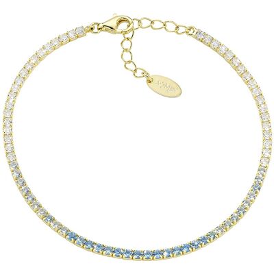 Amen Bracciale Tennis Unisex Argento 925 Gioiello Tennis BTDEGAC16 Amen Bracciale Tennis Unisex Argento 925 Gioiello Tennis BTDEGAC16