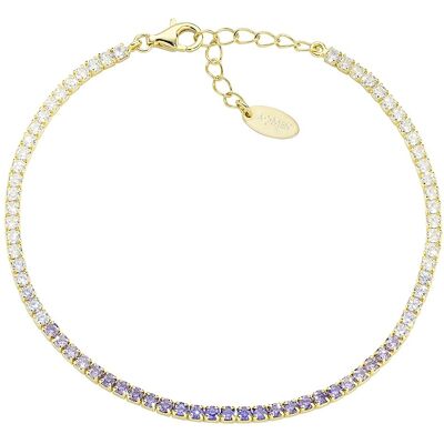Amen Bracciale Tennis Unisex Argento 925 Gioiello Tennis BTDEGVI16 Amen Bracciale Tennis Unisex Argento 925 Gioiello Tennis BTDEGVI16