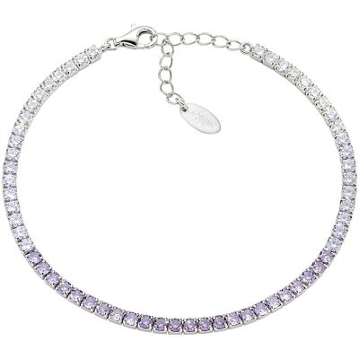 Amen Bracciale Tennis Unisex Argento 925 Gioiello Tennis BT25DEBVI17 Amen Bracciale Tennis Unisex Argento 925 Gioiello Tennis BT25DEBVI17