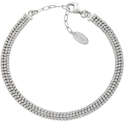 Amen Bracciale Tennis Donna Argento 925 Gioiello Tennis Mania BR3TNBB Amen Bracciale Tennis Donna Argento 925 Gioiello Tennis Mania BR3TNBB