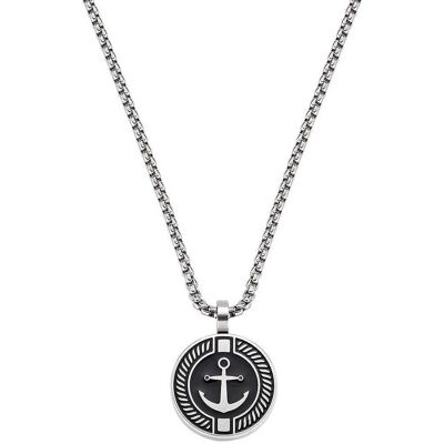 Amen Collana Uomo Gioielli Acciaio ACCL1012 Amen Collana Uomo Gioielli Acciaio ACCL1012
