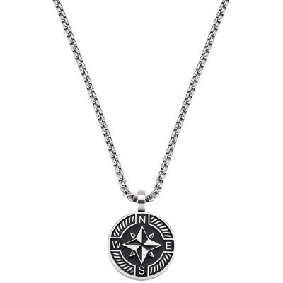 Amen Collana Uomo Gioielli Acciaio ACCL1013 Amen Collana Uomo Gioielli Acciaio ACCL1013