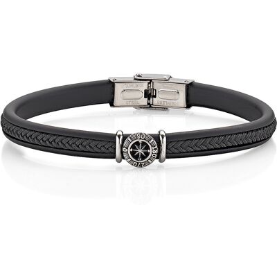 Amen Bracciale Uomo Gioielli Acciaio ACBR17150 Amen Bracciale Uomo Gioielli Acciaio ACBR17150