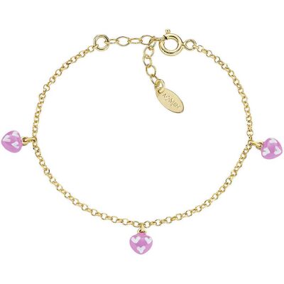 Amen Bracciale Con Charms Pendenti Bambino Argento 925 Gioiello Junior BRJ3CUGRO1 Amen Bracciale Con Charms Pendenti Bambino Argento 925 Gioiello Junior BRJ3CUGRO1