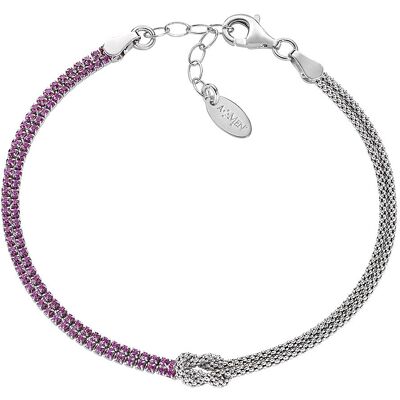 Amen Bracciale Donna Gioielli Nodo D'Amore BRNOAMBRZ16 Amen Bracciale Donna Gioielli Nodo D'Amore BRNOAMBRZ16