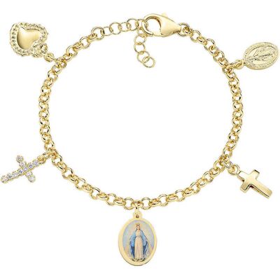 Amen Bracciale Donna Gioielli Devotion OTBRMMEG1 Amen Bracciale Donna Gioielli Devotion OTBRMMEG1