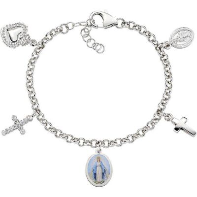 Amen Bracciale Donna Gioielli Devotion OTBRMMEB1 Amen Bracciale Donna Gioielli Devotion OTBRMMEB1