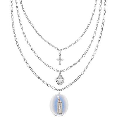 Amen Collana Donna Gioielli Devotion OTCL3FAB Amen Collana Donna Gioielli Devotion OTCL3FAB