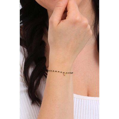 Amen Bracciale Con Perline Donna Ti Amo BRSMCUGN3 Amen Bracciale Con Perline Donna Ti Amo BRSMCUGN3