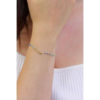 Amen Bracciale Con Perline Donna Ti Amo BRSMINGM1 Amen Bracciale Con Perline Donna Ti Amo BRSMINGM1