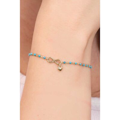 Amen Bracciale Con Perline Donna Ti Amo BRSMINGT1 Amen Bracciale Con Perline Donna Ti Amo BRSMINGT1