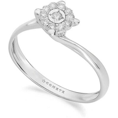 Comete Anello Diamante Gioiello Donna Storia Di Luce KANB 1904 Comete Anello Diamante Gioiello Donna Storia Di Luce KANB 1904