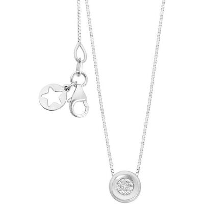 Comete Collana Diamante Gioiello Storia Di Luce Caratura 0,02 KGLB 1405 Comete Collana Diamante Gioiello Storia Di Luce Caratura 0,02 KGLB 1405