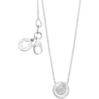 Comete Collana Diamante Gioiello Storia Di Luce Caratura 0,05 KGLB 1407 Comete Collana Diamante Gioiello Storia Di Luce Caratura 0,05 KGLB 1407