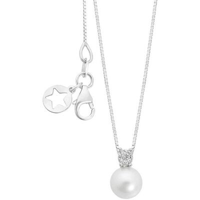 Comete Collana Diamante Gioiello Storia Di Luce Caratura 0,015 KGLP 001 Comete Collana Diamante Gioiello Storia Di Luce Caratura 0,015 KGLP 001