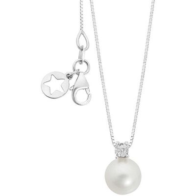 Comete Collana Diamante Gioiello Storia Di Luce Caratura 0,02 KGLP 002 Comete Collana Diamante Gioiello Storia Di Luce Caratura 0,02 KGLP 002