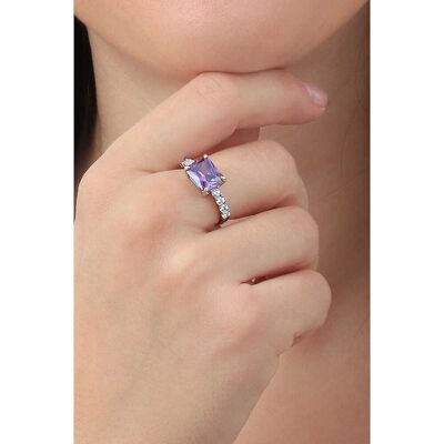 Amen Anello Zirconi Gioiello Donna RCK1REBVIZ-18 Amen Anello Zirconi Gioiello Donna RCK1REBVIZ-18
