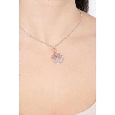 Amen Collana Argento 925 Donna Albero Della Vita CLALABR3 Amen Collana Argento 925 Donna Albero Della Vita CLALABR3