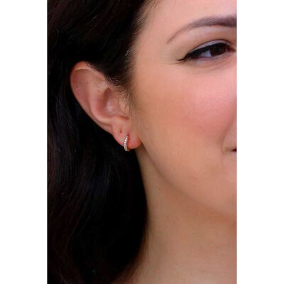 Rosato Mono Orecchino Donna Gioiello RZAL068 Rosato Mono Orecchino Donna Gioiello RZAL068