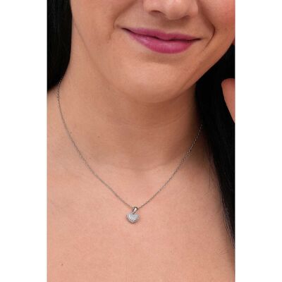 Amen Collana Argento 925 Donna Amore CLHBOBBZ Amen Collana Argento 925 Donna Amore CLHBOBBZ