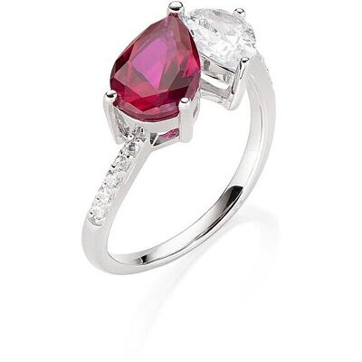 Amen Anello Zirconi Gioiello Donna R2GOBRBZ-16 Amen Anello Zirconi Gioiello Donna R2GOBRBZ-16