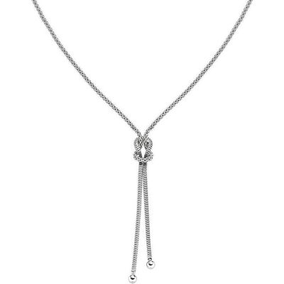 Amen Collana Argento 925 Donna Nodo D'Amore CLNOAMBB Amen Collana Argento 925 Donna Nodo D'Amore CLNOAMBB