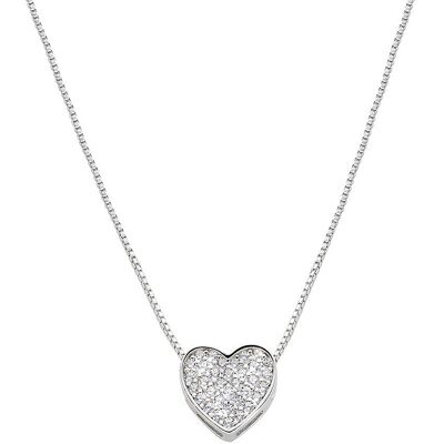 Amen Collana Argento 925 Donna Amore CLHSCBBZ3 Amen Collana Argento 925 Donna Amore CLHSCBBZ3