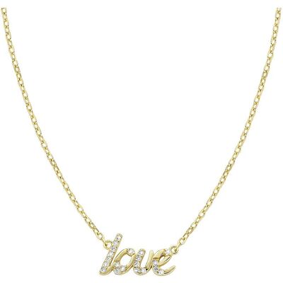 Amen Collana Argento 925 Donna Amore CLLOVGBZ3 Amen Collana Argento 925 Donna Amore CLLOVGBZ3
