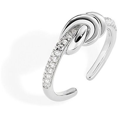 Amen Anello Zirconi Gioiello Donna Nodo D'Amore OTANNOAMBZ3 Amen Anello Zirconi Gioiello Donna Nodo D'Amore OTANNOAMBZ3