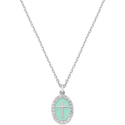 Amen Collana Donna Gioielli Croci OTCLCRSMBTI Amen Collana Donna Gioielli Croci OTCLCRSMBTI