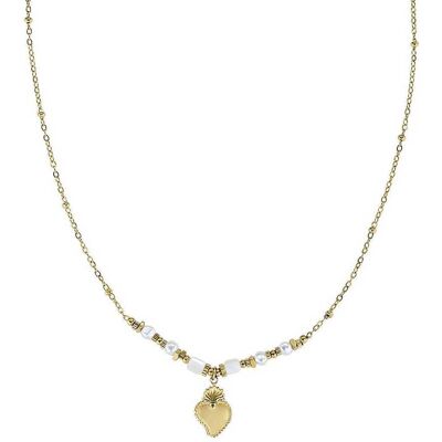 Amen Collana Donna Gioielli Acciaio ACCL818375G Amen Collana Donna Gioielli Acciaio ACCL818375G