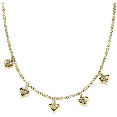 Amen Collana Donna Gioielli Acciaio ACCL815055G Amen Collana Donna Gioielli Acciaio ACCL815055G