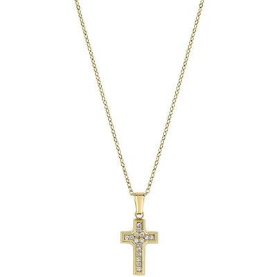 Amen Collana Donna Gioielli Acciaio ACCL1805G Amen Collana Donna Gioielli Acciaio ACCL1805G