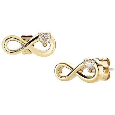 Amen Orecchini Donna Gioielli Acciaio ACE1801G Amen Orecchini Donna Gioielli Acciaio ACE1801G