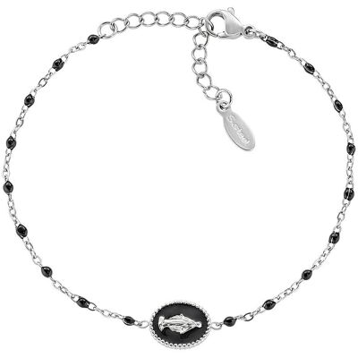 Amen Bracciale Unisex Gioielli Acciaio ACBRMISMBN Amen Bracciale Unisex Gioielli Acciaio ACBRMISMBN