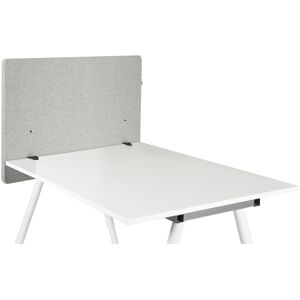 hjh OFFICE FLEXMIUT D SIDE   Pannello acustico divisorio   80 cm una confezione - Divisorio per scrivania Grigio chiaro