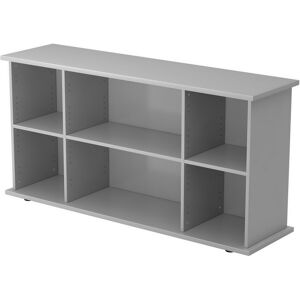 hjh OFFICE PRO KAPA SB   Madia   aperta - Grigio Credenza