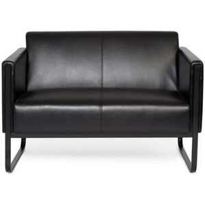 hjh OFFICE BALI BLACK   2 posti - Sofa Lounge Nero