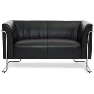 hjh OFFICE CURACAO   2 posti - Sofa Lounge Nero