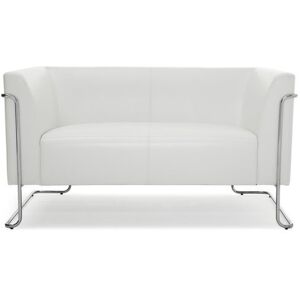 hjh OFFICE CURACAO   2 posti - Sofa Lounge Bianco