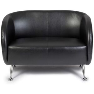 hjh OFFICE ST. LUCIA   2 posti - Sofa Lounge Nero