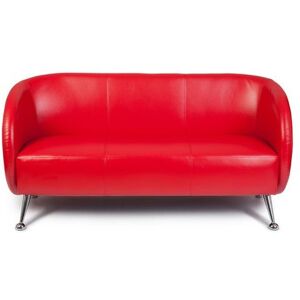 hjh OFFICE ST. LUCIA   3 posti - Sofa Lounge Rosso