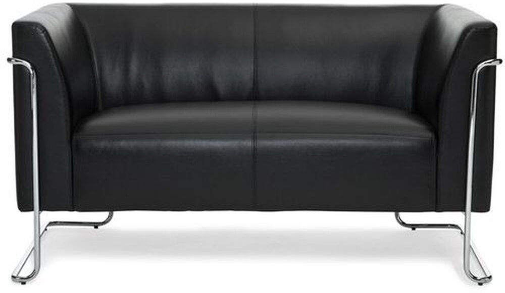 hjh OFFICE CURACAO   2 posti - Sofa Lounge Nero