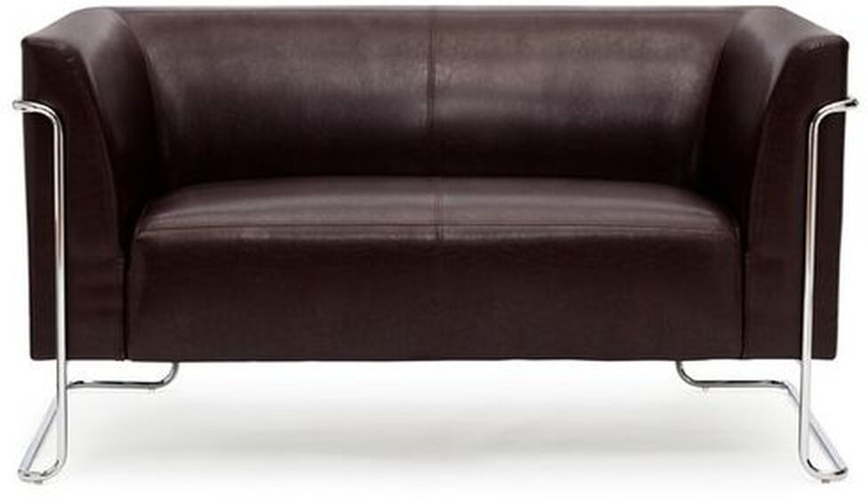 hjh OFFICE CURACAO   2 posti - Sofa Lounge Marrone