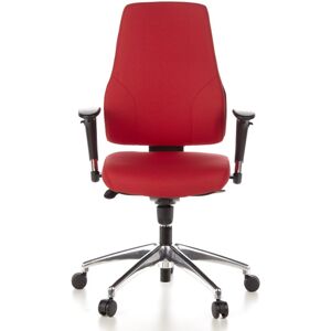 hjh OFFICE PRO-TEC 200 - Sedia da ufficio professionale Rosso