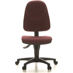 Topstar POINT 20 - Sedia Home Office Rosso Scuro  tessuto