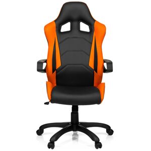 hjh OFFICE GAME PRO I - Sedia da gaming Nero / Arancione