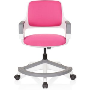 hjh OFFICE KID FLEX - Sedia girevole per bambini Rosa