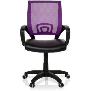 hjh OFFICE VISTO NET - Sedia Home Office Viola